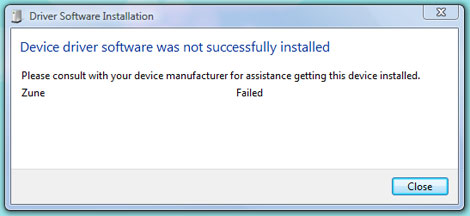 Zune fail